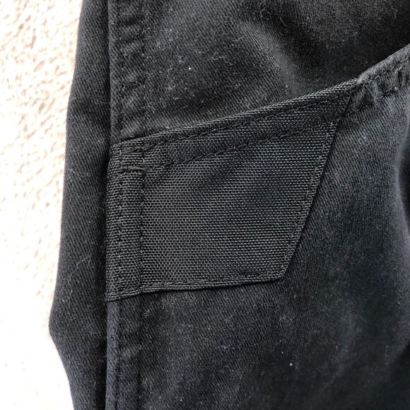 Wrangler Men's Workwear Pants Size 38x26 Hemmed Black Straight Leg Casual - Picture 11 of 16